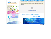 Tablet Screenshot of nexcore.com