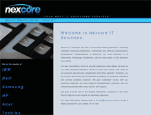 Tablet Screenshot of nexcore.com.my